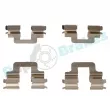 Kit d'accessoires, plaquette de frein à disque RAP BRAKES R-U0025 - Visuel 3