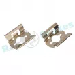 Kit d'accessoires, plaquette de frein à disque RAP BRAKES R-U0028 - Visuel 1