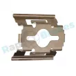 Kit d'accessoires, plaquette de frein à disque RAP BRAKES R-U0029 - Visuel 2
