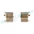 Kit d'accessoires, plaquette de frein à disque RAP BRAKES R-U0039 - Visuel 3