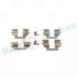 Kit d'accessoires, plaquette de frein à disque RAP BRAKES R-U0044 - Visuel 1