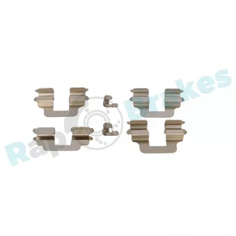Kit d'accessoires, plaquette de frein à disque RAP BRAKES R-U0044