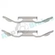 Kit d'accessoires, plaquette de frein à disque RAP BRAKES R-U0045 - Visuel 1