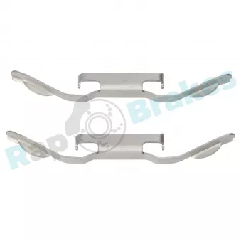 Kit d'accessoires, plaquette de frein à disque RAP BRAKES R-U0045