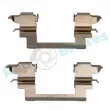 Kit d'accessoires, plaquette de frein à disque RAP BRAKES R-U0046 - Visuel 2