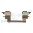 Kit d'accessoires, plaquette de frein à disque RAP BRAKES R-U0046 - Visuel 3