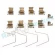 Kit d'accessoires, plaquette de frein à disque RAP BRAKES R-U0049 - Visuel 1