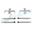 Kit d'accessoires, plaquette de frein à disque RAP BRAKES R-U0050 - Visuel 1