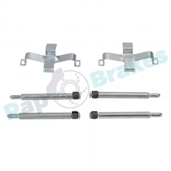 Kit d'accessoires, plaquette de frein à disque RAP BRAKES R-U0050