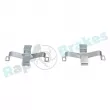 Kit d'accessoires, plaquette de frein à disque RAP BRAKES R-U0050 - Visuel 3
