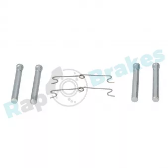 Kit d'accessoires, plaquette de frein à disque RAP BRAKES R-U0051