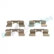 Kit d'accessoires, plaquette de frein à disque RAP BRAKES R-U0052 - Visuel 1