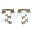 Kit d'accessoires, plaquette de frein à disque RAP BRAKES R-U0052 - Visuel 2