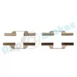 Kit d'accessoires, plaquette de frein à disque RAP BRAKES R-U0054 - Visuel 3