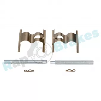 Kit d'accessoires, plaquette de frein à disque RAP BRAKES R-U0055