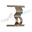Kit d'accessoires, plaquette de frein à disque RAP BRAKES R-U0055 - Visuel 3