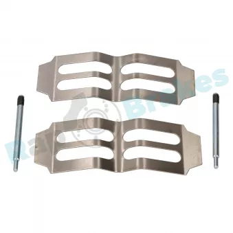 Kit d'accessoires, plaquette de frein à disque RAP BRAKES R-U0056
