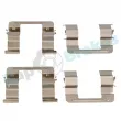 Kit d'accessoires, plaquette de frein à disque RAP BRAKES R-U0058 - Visuel 3