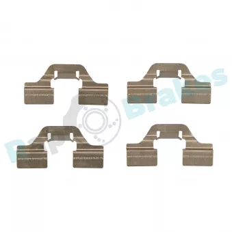 Kit d'accessoires, plaquette de frein à disque RAP BRAKES R-U0061