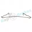 Kit d'accessoires, plaquette de frein à disque RAP BRAKES R-U0062 - Visuel 2