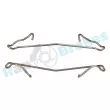 Kit d'accessoires, plaquette de frein à disque RAP BRAKES R-U0062 - Visuel 3