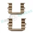 Kit d'accessoires, plaquette de frein à disque RAP BRAKES R-U0063 - Visuel 3