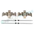 Kit d'accessoires, plaquette de frein à disque RAP BRAKES R-U0064 - Visuel 1
