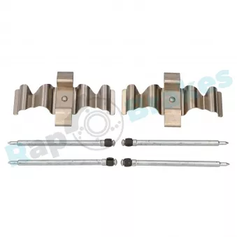 Kit d'accessoires, plaquette de frein à disque RAP BRAKES R-U0064
