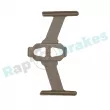 Kit d'accessoires, plaquette de frein à disque RAP BRAKES R-U0066 - Visuel 3