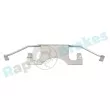 Kit d'accessoires, plaquette de frein à disque RAP BRAKES R-U0067 - Visuel 2