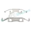 Kit d'accessoires, plaquette de frein à disque RAP BRAKES R-U0067 - Visuel 3