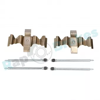Kit d'accessoires, plaquette de frein à disque RAP BRAKES R-U0070