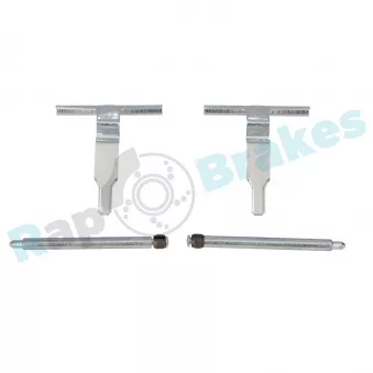 Kit d'accessoires, plaquette de frein à disque RAP BRAKES R-U0073