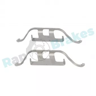 Kit d'accessoires, plaquette de frein à disque RAP BRAKES R-U0074