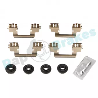 Kit d'accessoires, plaquette de frein à disque RAP BRAKES R-U0075