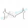 Kit d'accessoires, plaquette de frein à disque RAP BRAKES R-U0076 - Visuel 3
