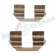 Kit d'accessoires, plaquette de frein à disque RAP BRAKES R-U0077 - Visuel 2
