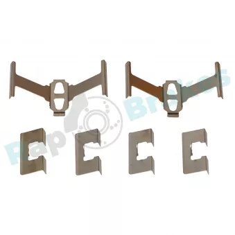 Kit d'accessoires, plaquette de frein à disque RAP BRAKES R-U0079
