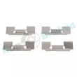 Kit d'accessoires, plaquette de frein à disque RAP BRAKES R-U0080 - Visuel 1