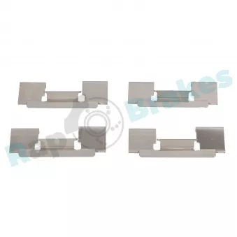 Kit d'accessoires, plaquette de frein à disque RAP BRAKES R-U0080