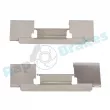 Kit d'accessoires, plaquette de frein à disque RAP BRAKES R-U0080 - Visuel 2