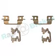 Kit d'accessoires, plaquette de frein à disque RAP BRAKES R-U0081 - Visuel 2