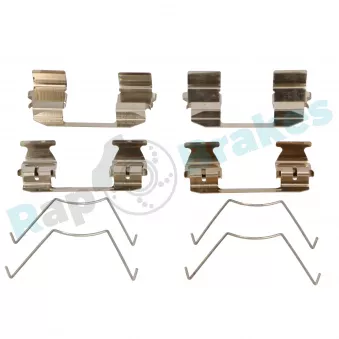 Kit d'accessoires, plaquette de frein à disque RAP BRAKES R-U0082