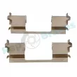 Kit d'accessoires, plaquette de frein à disque RAP BRAKES R-U0082 - Visuel 2