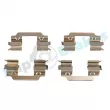 Kit d'accessoires, plaquette de frein à disque RAP BRAKES R-U0084 - Visuel 1