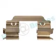 Kit d'accessoires, plaquette de frein à disque RAP BRAKES R-U0084 - Visuel 3