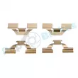 Kit d'accessoires, plaquette de frein à disque RAP BRAKES R-U0085 - Visuel 1