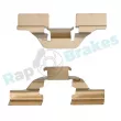 Kit d'accessoires, plaquette de frein à disque RAP BRAKES R-U0085 - Visuel 2