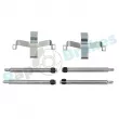 Kit d'accessoires, plaquette de frein à disque RAP BRAKES R-U0086 - Visuel 1