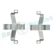 Kit d'accessoires, plaquette de frein à disque RAP BRAKES R-U0086 - Visuel 2